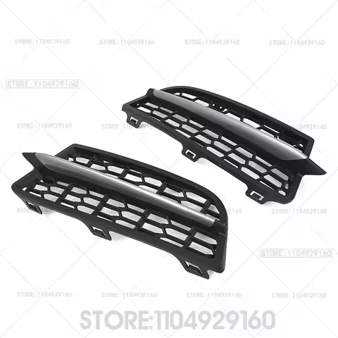 51118053803 Honeycomb Front Bumper Fog Light Grille For BMW 1 Series F20 F21 M Model 2011 2012 2013 