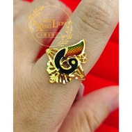 Xing Leong 916 Gold Peacock Ring 916. Gold Peacock Ring