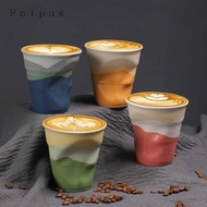 [Baosity11] 350ml (11.84) Ceramic Mug - Ideal for Tea, Lattes, Juices, Restaurants And Dining Rooms 