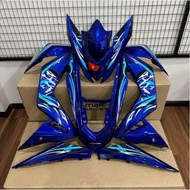 BODY COVER SET (MAGIC BOY) RS150 V1/V2/V3 KANJI BLUE/BLUE