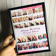 print gambar saiz a4 termasuk frame