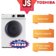Toshiba Dryer 7Kg Sensor Dry TD-H80SEM [10 Years Motor Warranty]