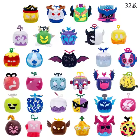 Blox Fruits game figurine, Devil Fruit, leopard print, Quake, Fox, box, children's gift, birthday gi