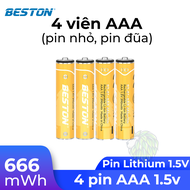 Sạc pin Beston AA AAA M7037 1.5V dùng cho pin 2A 3A sạc cùng lúc 8 viên cổng sạc type-C sạc nhanh tự