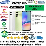 Samsung Galaxy A05 6gb/128gb 6/128 Baru Resmi New NO A13 A12 Hp murah