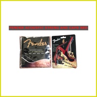 ❃ Fender Acoustic Guitar String, with Fender Free RANDOM Capo.