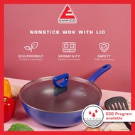 EMPICO Non-stick Aluminium Blue Wok (28cm)