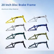 Litepro Disc Brake Bike Frame 20 Inch 100/135mm Aluminum Alloy Lightweight Folding Bicycle Frame
