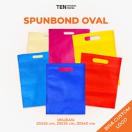 Spunbond Oval 20x26 / 25x35 / 30x40 / Goodie Bag / Promotional Bag (Price per piece)