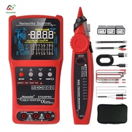 ET628PRO Network Cable Tester Wire Tracker Tone Generator Ethernet Tester Multimeter VFL 3-in-1 RJ45