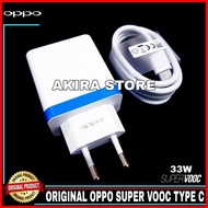 Charger Oppo A77S A95 A96 Super Vooc 33 Watt Type C