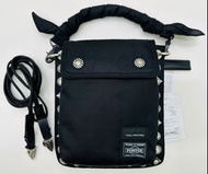 🇯🇵 TOGA ARCHIVES X PORTER TOKYO JAPAN 🇯🇵 Crossbody Bag Colour BLACK / SILVER TC241-AG507 Shop Price $5,900
