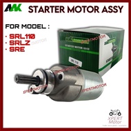 FAST SHIP 🚛 3 BULAN WARRANTY 🗓 YAMAHA SRL110 SRLZ SRE SRL105 (Short Shaft) Starter Motor Brand AAK C
