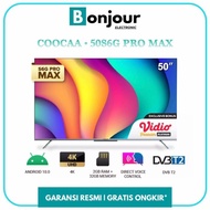 Murah COOCAA ANDROID TV 50 INCH 50S6G PRO MAX ANDROID TV COOCAA 50S6G 4K Keren