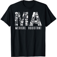 Men's cotton T-shirt Certified Medical Assistant CMA T-Shirt Fast Shipping 4XL , 5XL , 6XL