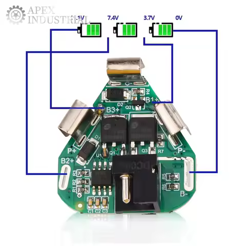 3S 12.6V BMS Li-ion Lithium Battery Protection Board 18650 Power Bank Balancer Battery Equalizer Boa