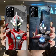 DK-79 Ultraman Casing GLASS soft frame black VIVO iQOO Y16 Z9X Y17S Y15S Y15A Y56 Y36i Y01 Y36 U5X Y