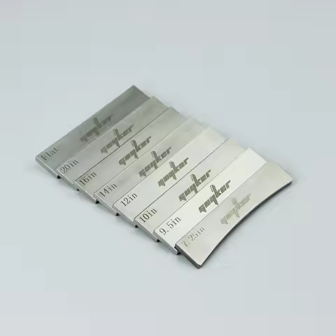 8 Size Guitar Radius Metal 304 stainless steel Machine pressure Fingerboard Fret Press Caul Insert G