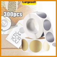 300Pcs/Roll 2.5cm Round Scratch Off Stickers DIY Scraping Sticker Self-adhesive Scratch Off Labels
