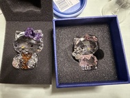 施華洛世奇（Swarovski）絕版Hello Kitty 水晶擺設