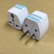 3-Pin to 2-Pin Conversion Plug, 3-Pin to 2-Pin Flat Conversion Socket