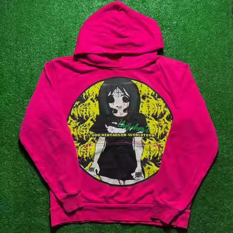 Ken Carson Droland Miller Anime A Great Chaos Anime Hoodie