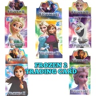 KAD MAINAN FROZEN 2 / FROZEN 2 TRADING CARD GAMES / KIDS GAME CARD FROZEN 2 (24 CARD)