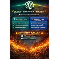 ✨ CHATGPT PREMIUM SUBSCRIPTION – 1 MONTH ✨