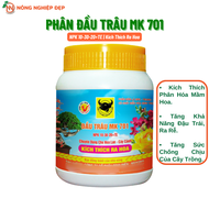 Phân Bón Đầu Trâu MK 701 Lọ 400g - NPK 10-30-20+TE | Kích Thích Ra Hoa Dành Cho Hoa Lan Cây Kiểng