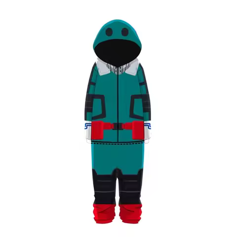 Adult My Hero Academia Cosplay Bodysuit Hoodies Deku Pajamas Anime Costumes Bakugou Katsuki Todoroki
