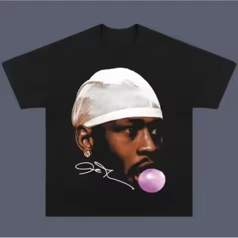Allen Iverson Bubblegum Vintage Tee, Allen Iverson T-Shirt, Unisex Basketball Shirt, Graphic Tees, S