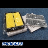CABIN AIR FILTER & ENGINE AIR FILTER NISSAN NAVARA D40