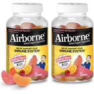 Airborne 750mg Vitamin C Gummies for Adults, Immune Support Gummies with Powerful Antioxidants VIT C