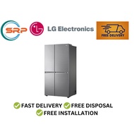 LG GS-B6472PZ SIDE BY SIDE FRIDGE (NET 647L)