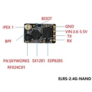 ELRS Nano Receiver ExpressLRS Long Range Receiver for RC FPV Traversing Drones Parts