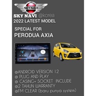 PERODUA AXIA SKY NAVI HIGH SPEC CAR ANDROID PLAYER