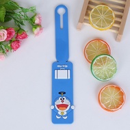 1 PC Cute Luggage Label Straps Suitcase Id Name Address Identify Tags Luggage Tags Airplane PVC Acce