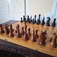 巴庫 1961 象棋錦標賽蘇聯比賽木製象棋組 USSR