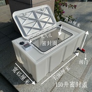 Kotak Ikan Hidup Dipasang di dalam kereta dengan Pemegang Kotak Persegi Pengangkutan Khas Ikan Hidup