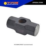 TORA Hammer Bodem 6 LB - Hammer Hammer Sledge Machined Head black