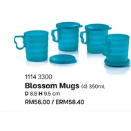 Tupperware Mugs (4) 350ml