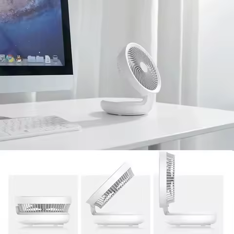 Youpin Edon Suspension Circulation Comfort Fan With Night Light Quiet 4-Gear Rechargeable Wireless F