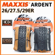 MAXXIS Mountain Bike Bicycle Tire 27.5*2.25 27.5*2.4 29*2.25 29*2.4 ARDENT MTB TR Bicycle Tires
