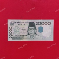 Uang Kuno 20000 Rupiah Tahun 1998 imp 2001