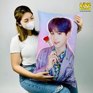 LIVEPILLOW BTS Suga merchandise kpop merch pillow BIG size 13x18 inches design Suga flower