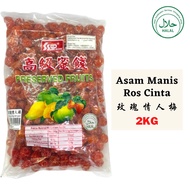 ASAM MANIS ROS CINTA / BUAH ROS MERAH /情人梅/ 玫瑰情人梅 [2KG]