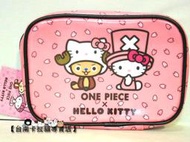 台南卡拉貓專賣店 三麗鷗家族 Hello Kitty &amp; 喬巴 聯名化妝包/筆袋 可明天到