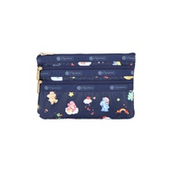 LeSportsac x Care Bears™ 3-Zip Cosmetic - Care Bears Dreams Navy