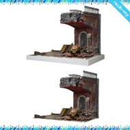 [RecihMY] 1:35 Scale Bridge Architecture Building Model Kit Architecture Scene Assembly Model