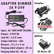 Adjustable Power Adapter Dimmer 3A AC - DC 9 - 24V Dimmer Adapter/